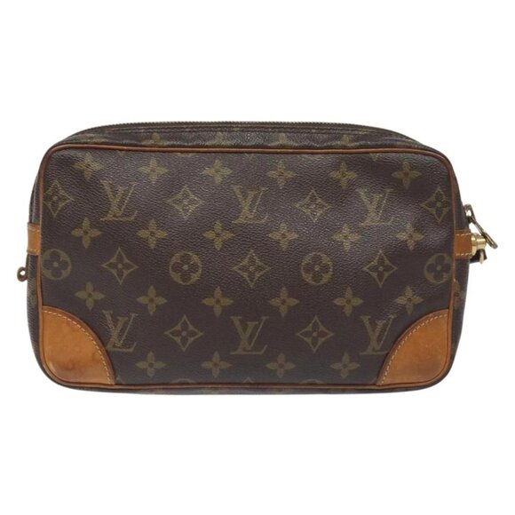 LOUIS VUITTON Monogram Marly Dragonne GM Clutch Bag M51825 LV Auth th6207 - Picture 2 of 16